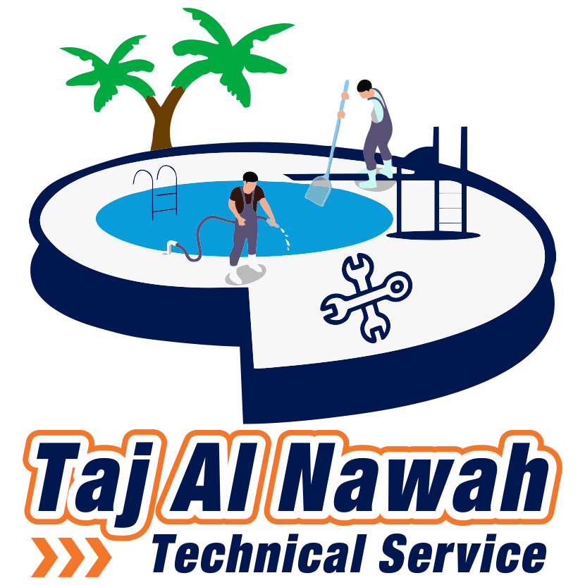 Taj Al Nawah Technical Service Logo Header 